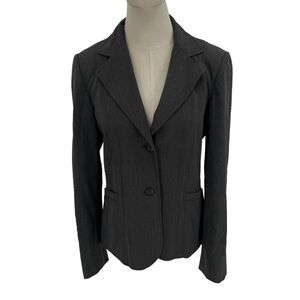 Rafaella Gray Single Breasted Blazer Size 10 Women’s